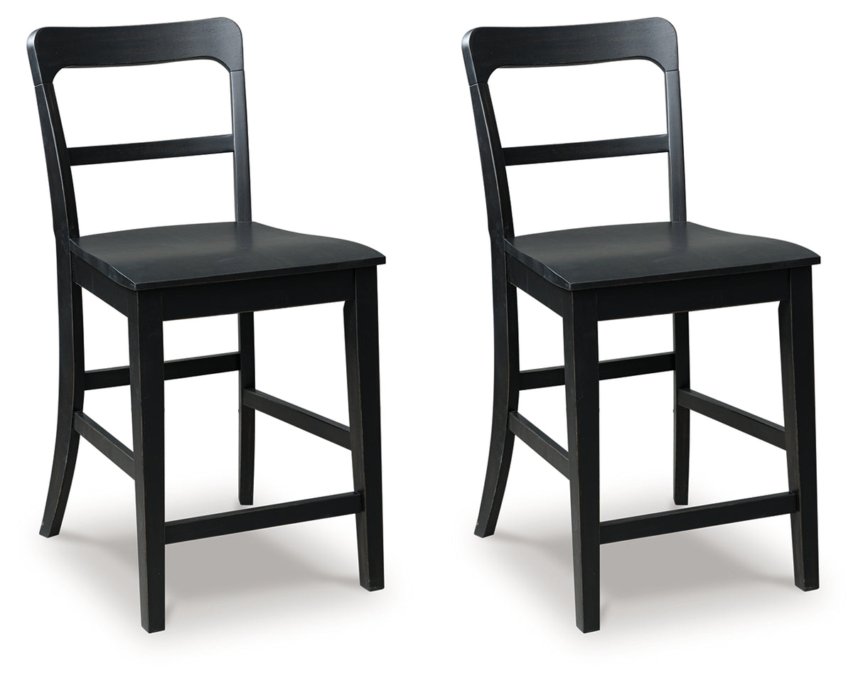 Greddinton Counter Height Barstool (Set of 2)