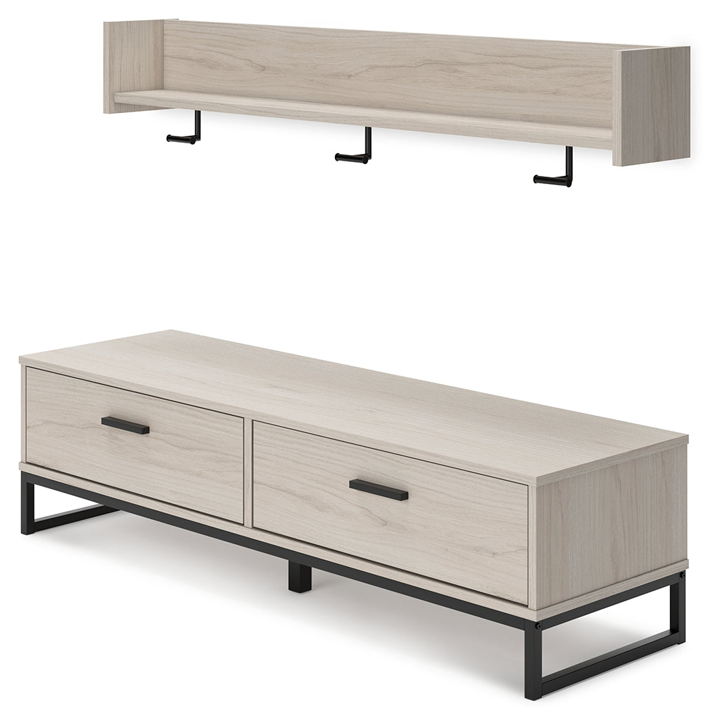 Socalle Bench with Coat Rack