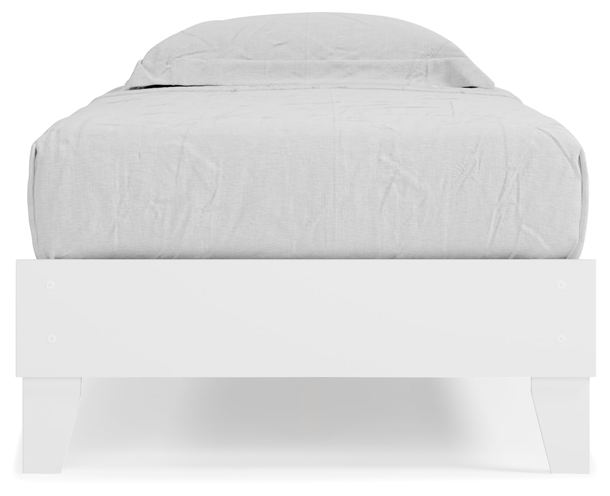 Piperton 2-Piece Twin Platform Bed with Dresser (Twin Platform Bed, Dresser)