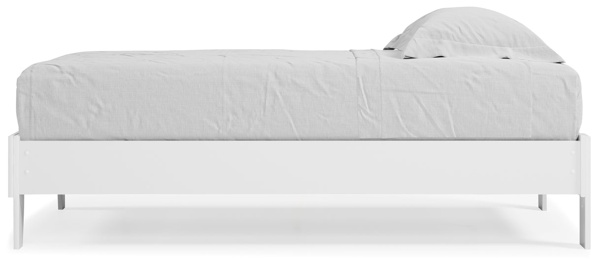 Piperton 2-Piece Twin Platform Bed with Dresser (Twin Platform Bed, Dresser)