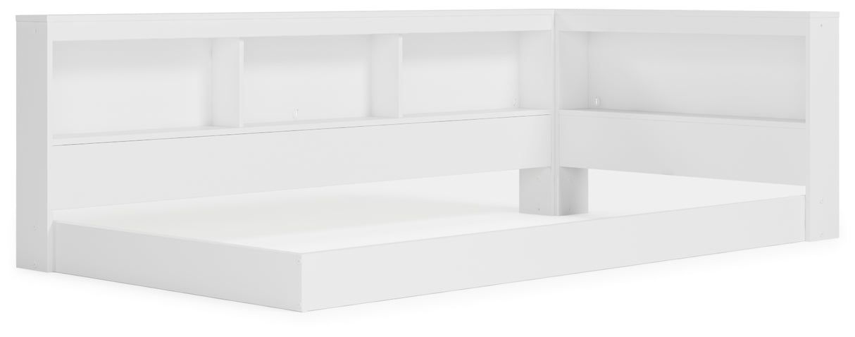 Piperton Twin Bookcase Storage Bed (Bed Size: Twin)