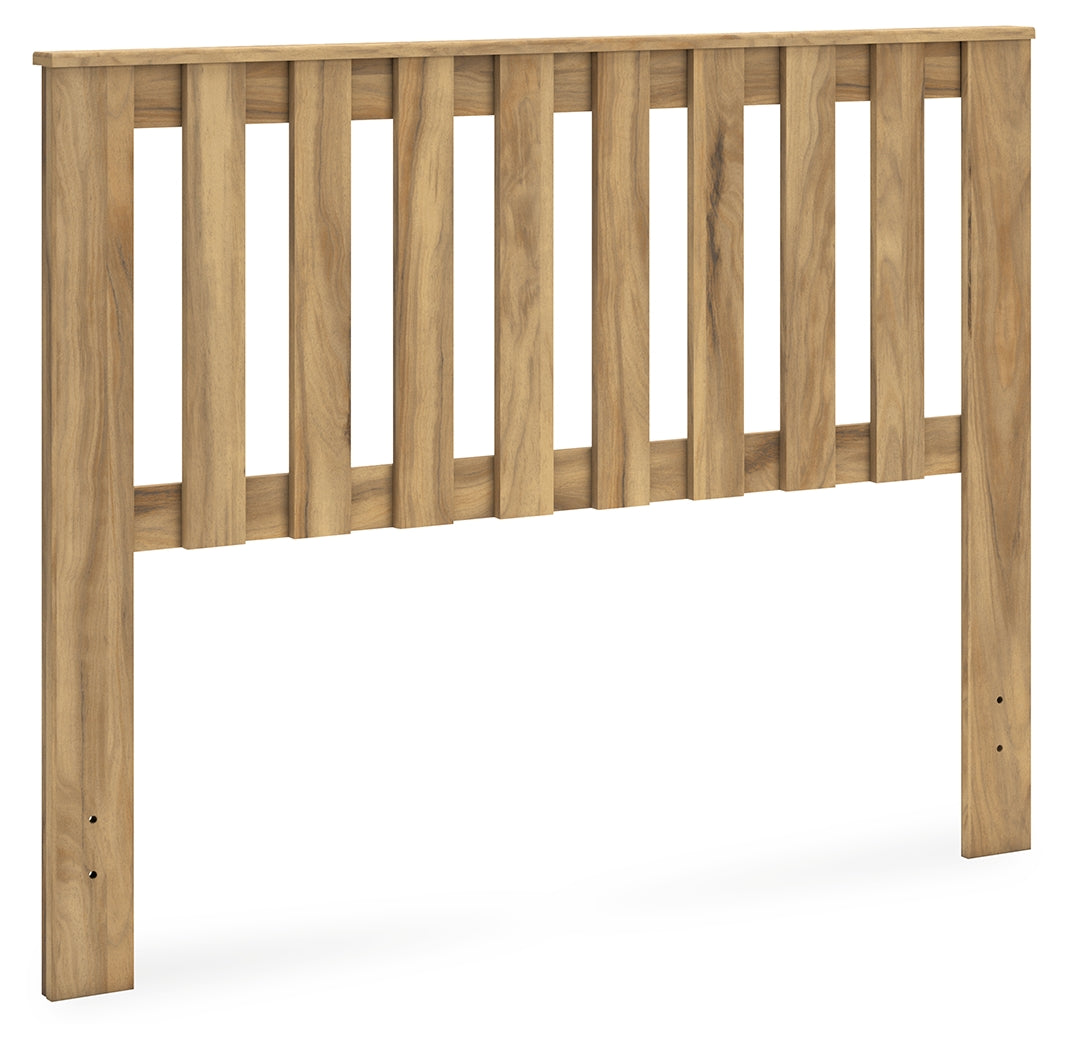 Bermacy 3-Piece Full Panel Headboard with Dresser and Nightstand (Full Panel Headboard, Dresser, Nightstand)