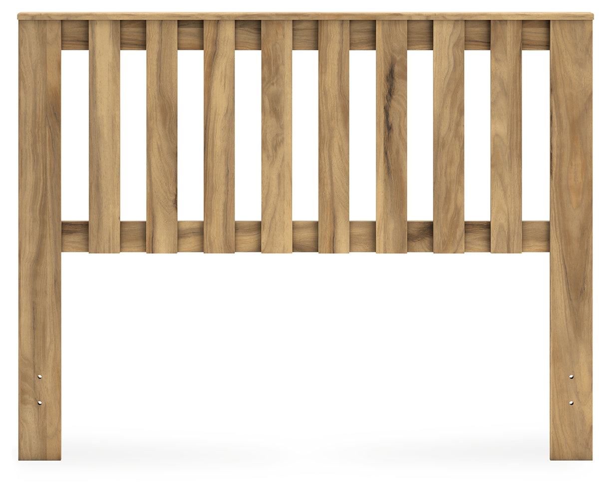 Bermacy 2-Piece Full Panel Headboard with Dresser (Full Panel Headboard, Dresser)