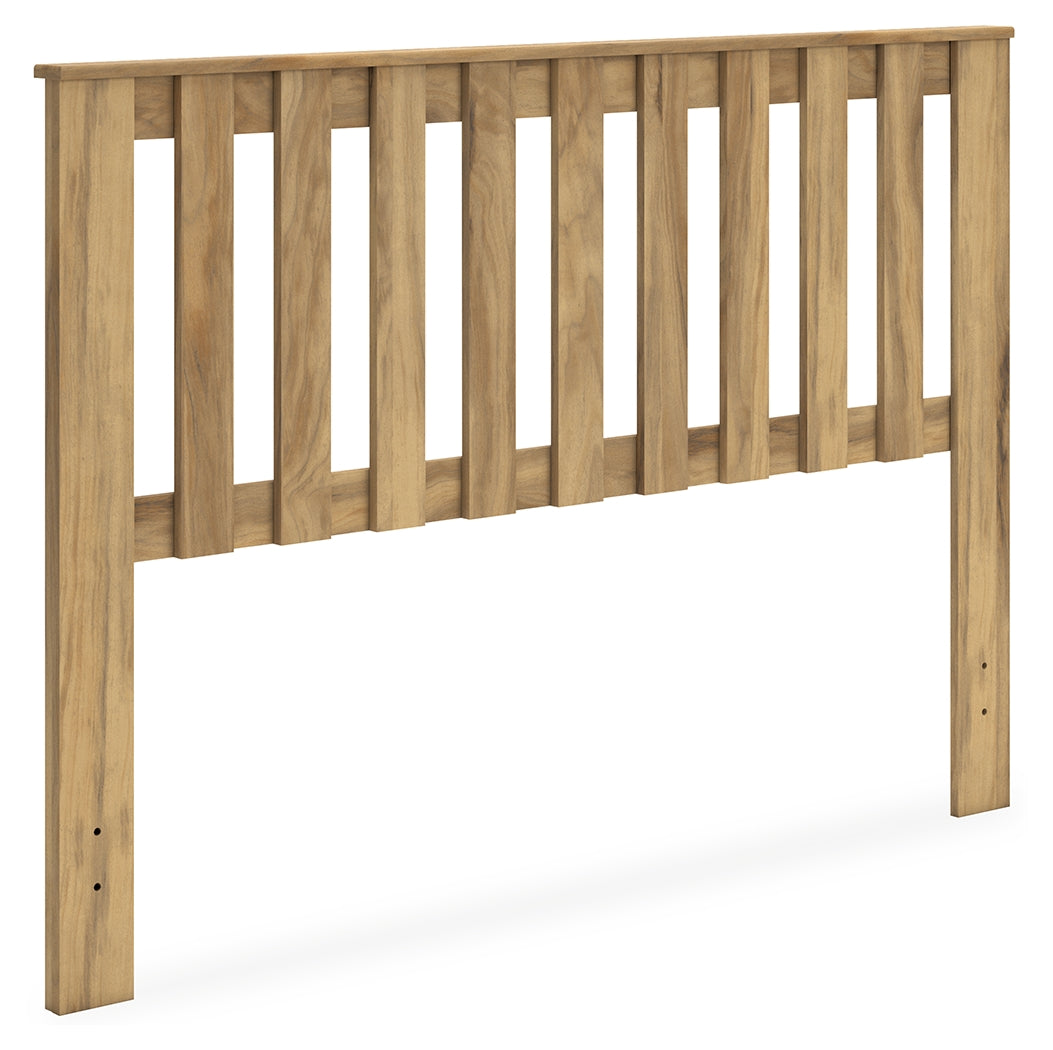 Bermacy 3-Piece Queen Panel Headboard with Dresser and Nightstand (Queen Panel Headboard, Dresser, Nightstand)