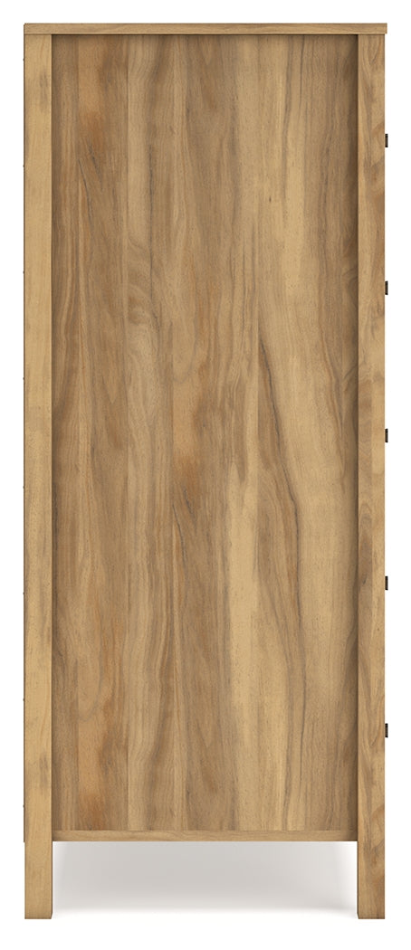 Bermacy 3-Piece Full Panel Headboard with Dresser and Chest (Full Panel Headboard, Dresser, Chest of Drawers)