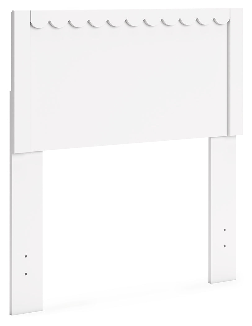 Hallityn 2-Piece Twin Panel Headboard with Nightstand (Twin Panel Headboard, Nightstand)