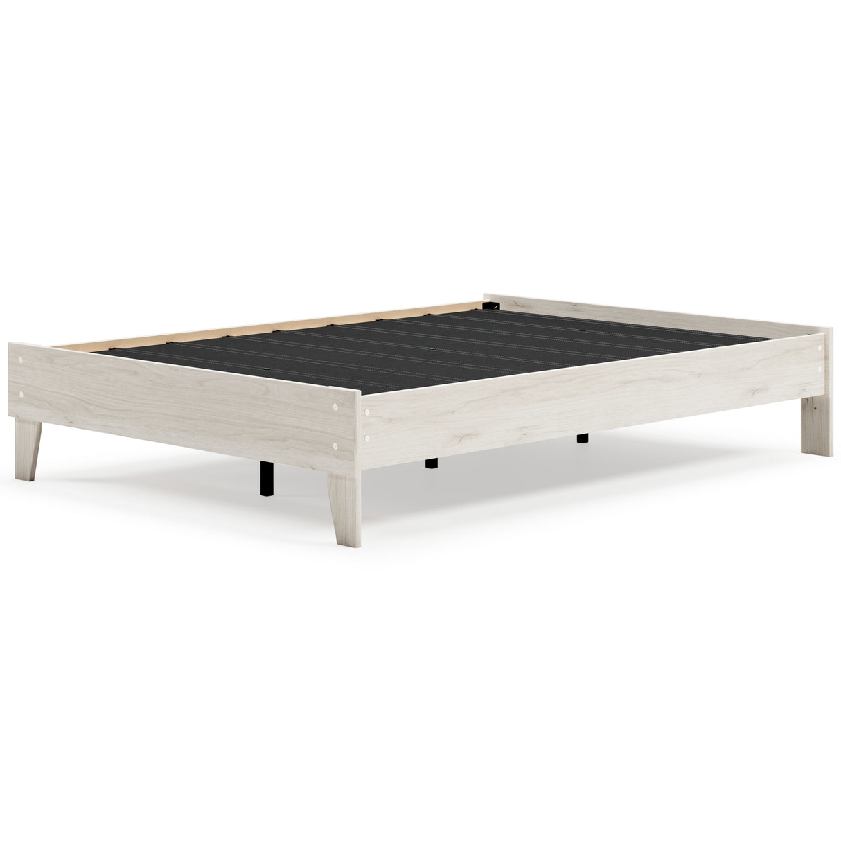 Socalle 2-Piece Full Platform Bed with Mattress (Full Platform Bed, Chime 10 Inch Hybrid Full Mattress in a Box)