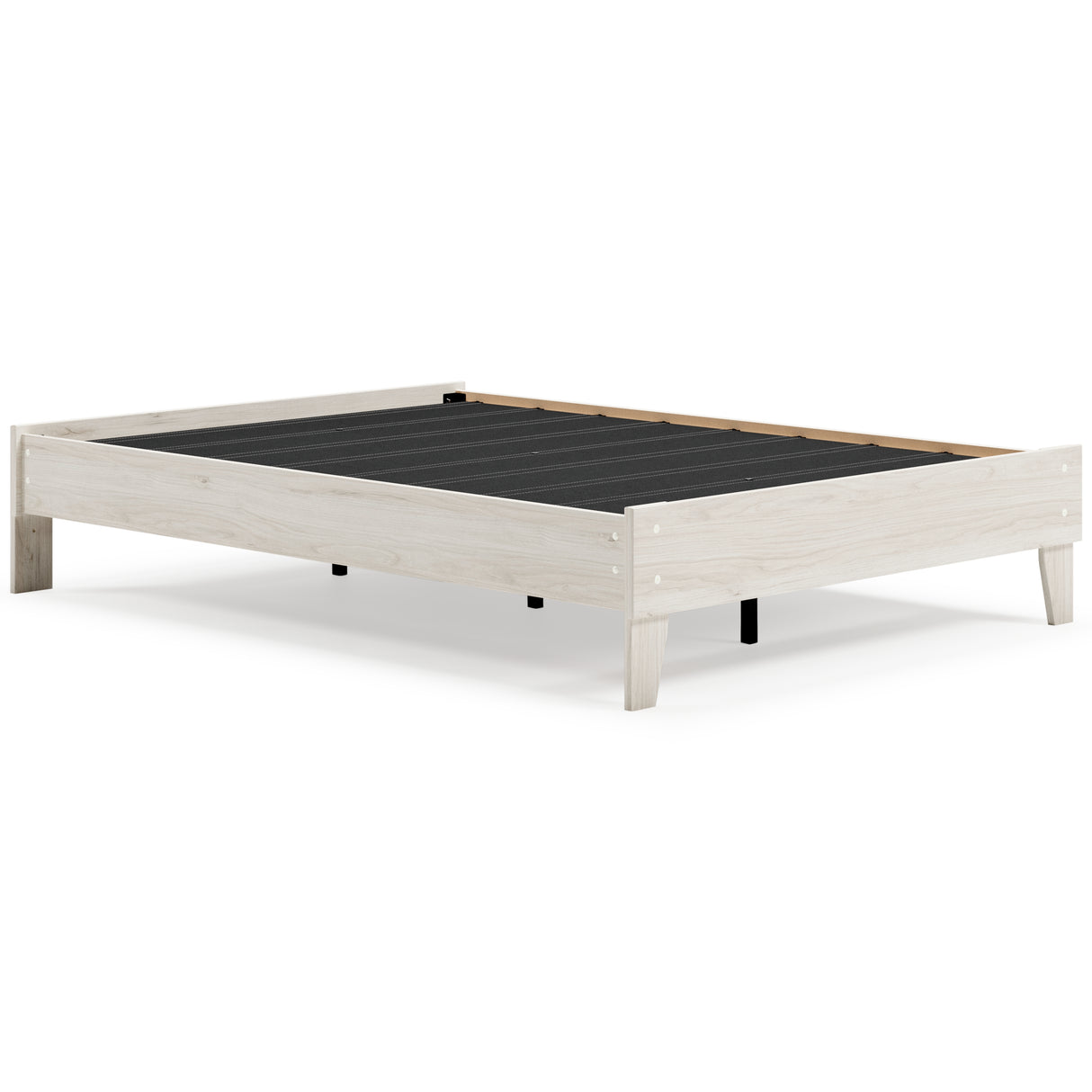 Socalle 2-Piece Full Platform Bed with Mattress (Full Platform Bed, Chime 12 Inch Memory Foam Full Mattress in a Box)