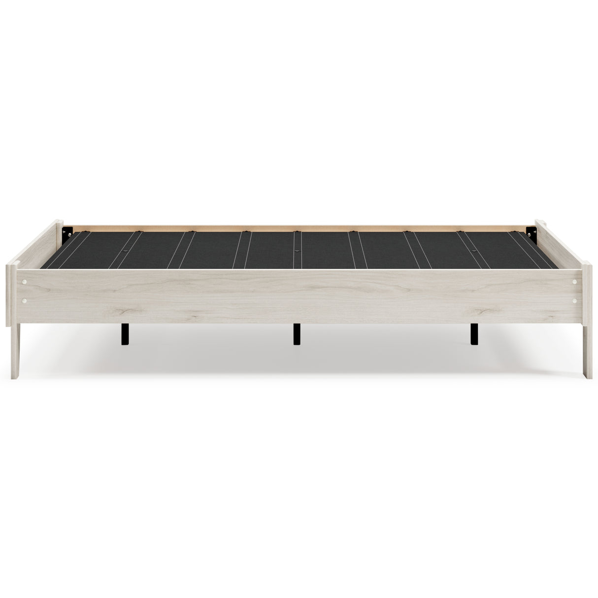 Socalle 2-Piece Full Platform Bed with Mattress (Full Platform Bed, Chime 10 Inch Hybrid Full Mattress in a Box)