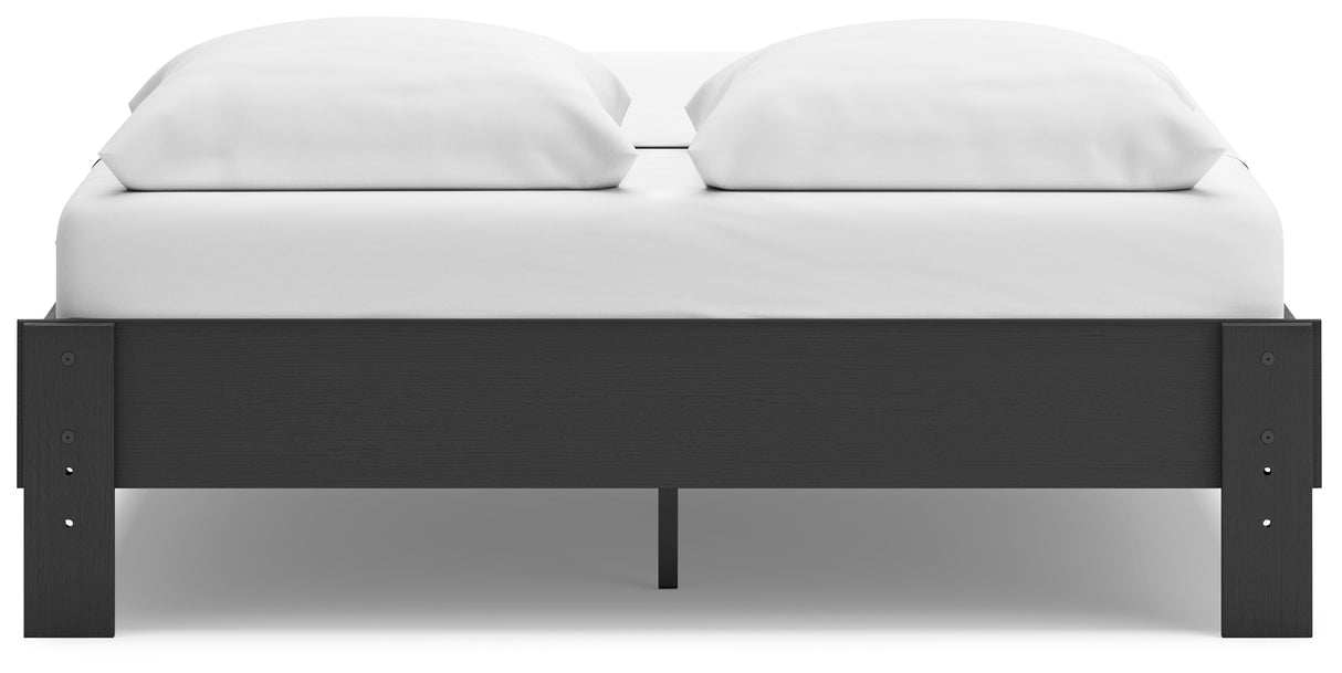 Socalle 3-Piece Queen Platform Bed with Dresser and Nightstand (Queen Platform Bed, Dresser, Nightstand)