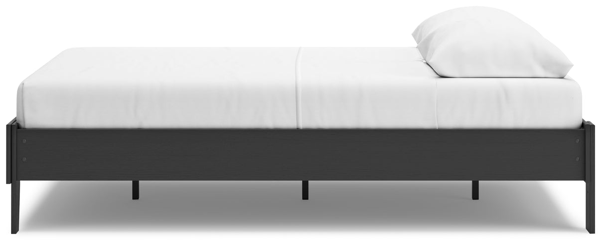 Socalle 4-Piece Queen Platform Bed with Dresser and 2 Nightstands (Queen Platform Bed, Dresser, Nightstand, Nightstand)