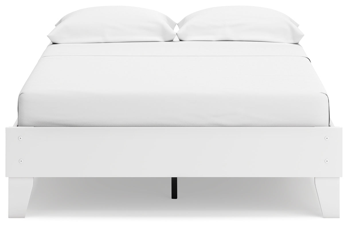 Socalle 2-Piece Full Platform Bed with Dresser (Full Platform Bed, Dresser)
