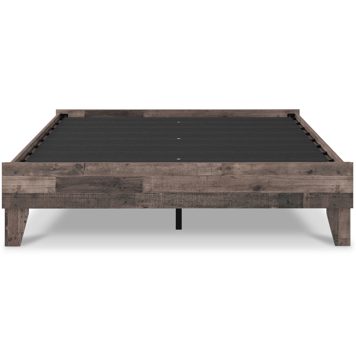 Neilsville 2-Piece Queen Platform Bed with Mattress (Queen Platform Bed, Chime 12 Inch Hybrid Queen Mattress in a Box)