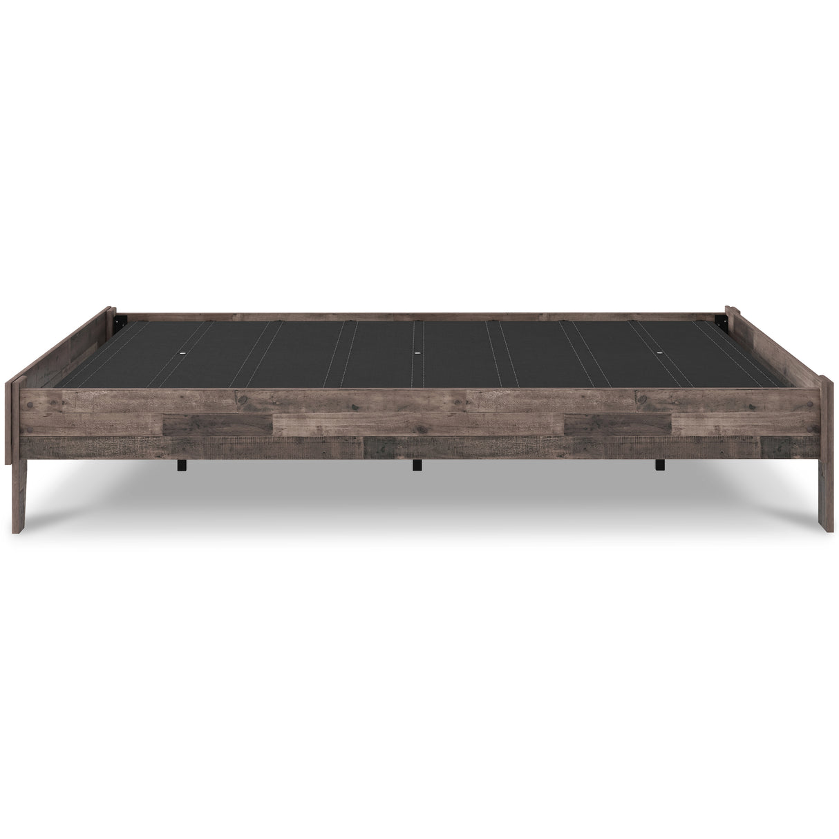 Neilsville 2-Piece Queen Platform Bed with Mattress (Queen Platform Bed, 10 Inch Chime Memory Foam Queen Mattress in a Box)