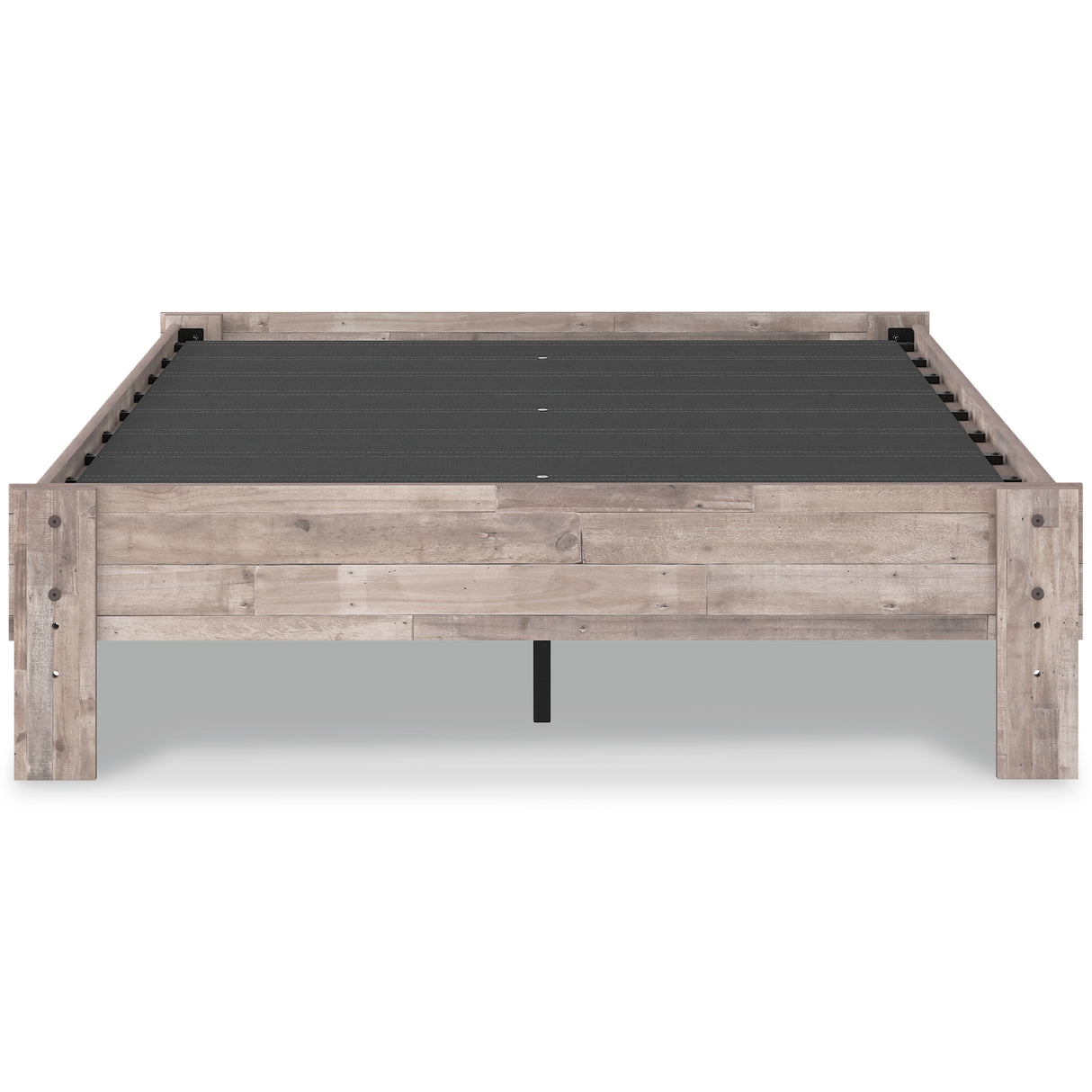 Neilsville 2-Piece Full Platform Bed with Mattress (Full Platform Bed, 8 Inch Chime Innerspring Full Mattress in a Box)