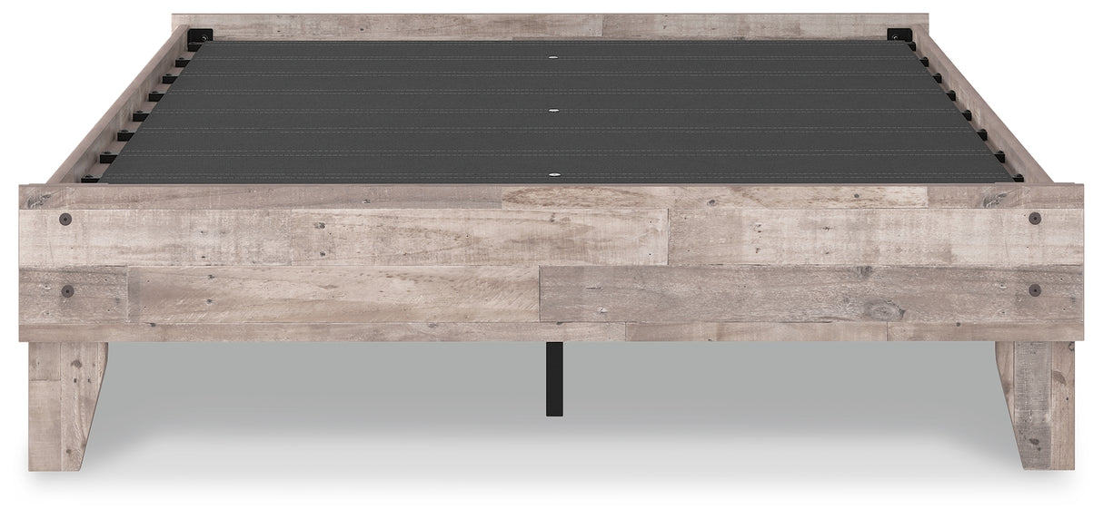 Neilsville 4-Piece Full Platform Bed with Dresser, Chest and Nightstand (Full Platform Bed, Dresser, Chest of Drawers, Nightstand)