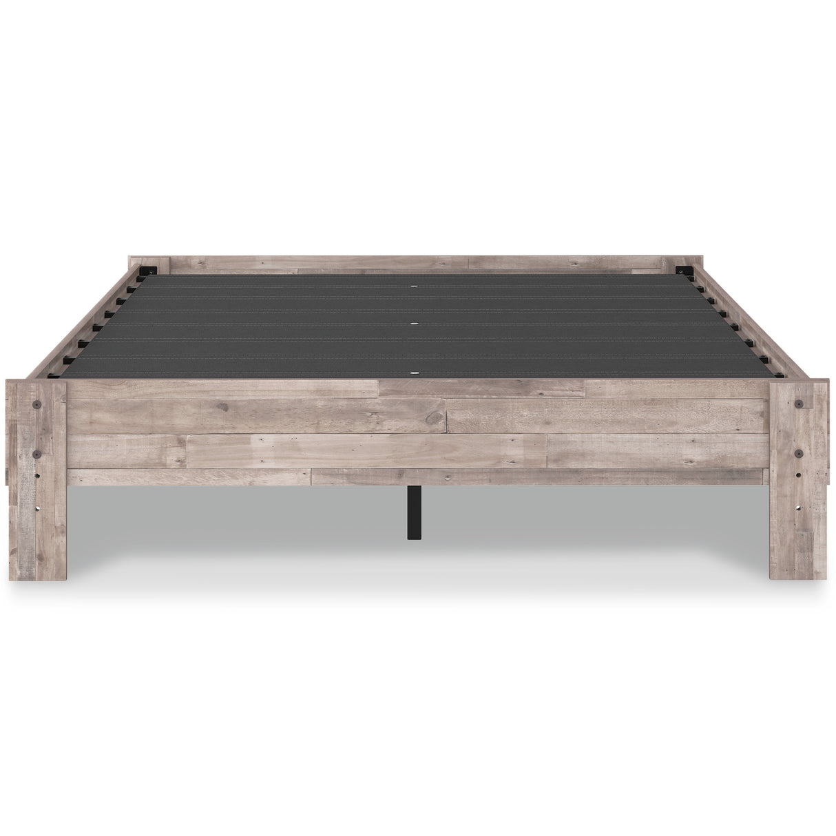 Neilsville 2-Piece Queen Platform Bed with Mattress (Queen Platform Bed, Chime 10 Inch Hybrid Queen Mattress in a Box)