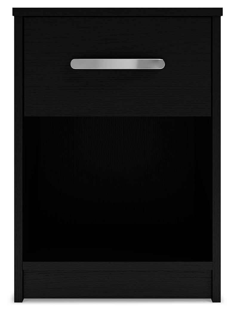 Finch 3-Piece Queen Platform Bed with 2 Nightstands (Queen Platform Bed, Nightstand, Nightstand)