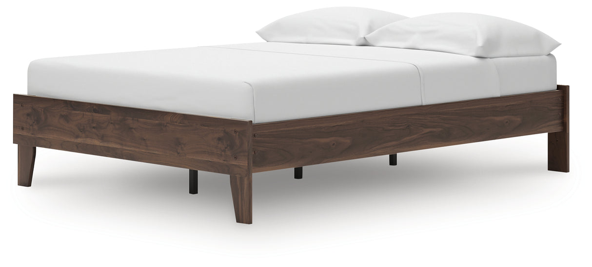EB3660 4-Piece Full Platform Bed with Dresser and 2 Nightstands (Calverson Full Platform Bed, Calverson Dresser, Calverson Nightstand, Calverson Nightstand)