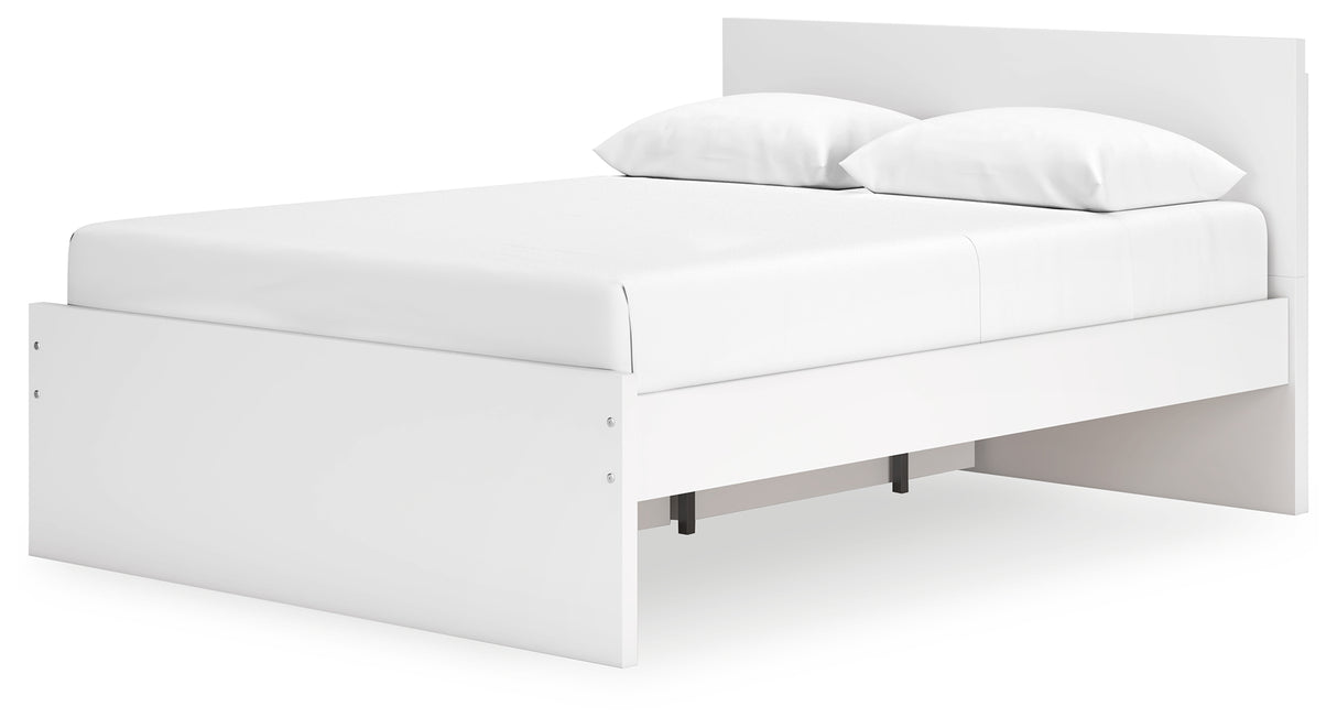 Onita Queen Panel Platform Bed with 1 Side Storage (Bed Size: Queen)