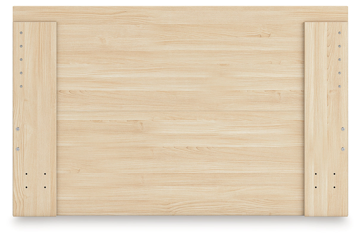 Onita Full Panel Platform Bed with 2 Side Storage