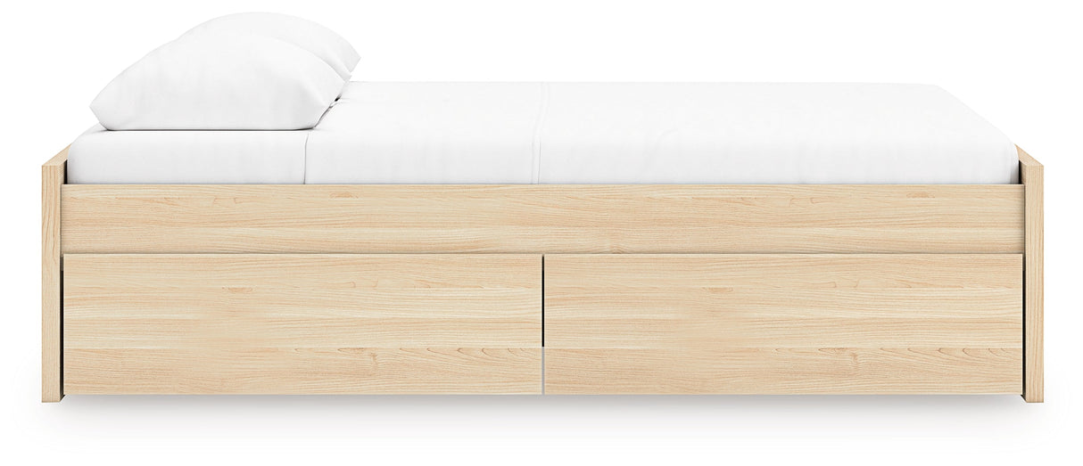 Onita Queen Platform Bed with 2 Side Storage