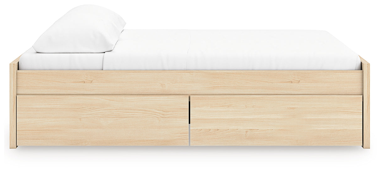 Onita King Platform Bed with 2 Side Storage