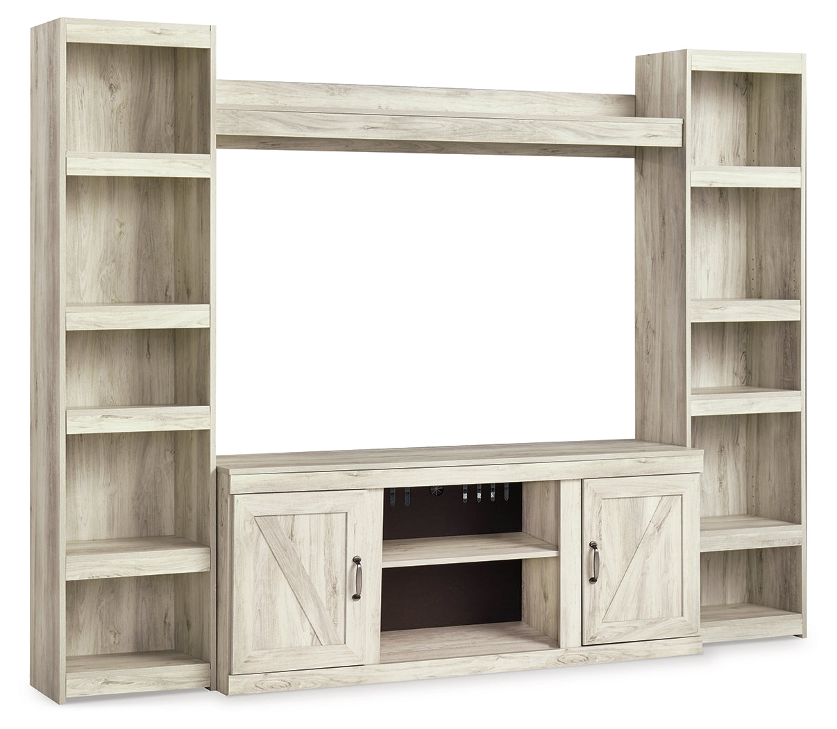 Bellaby 4-Piece Entertainment Center (Configuration: 4-Piece (Bellaby Pier, Bellaby Pier, Bellaby Bridge, Bellaby 60" TV Stand))