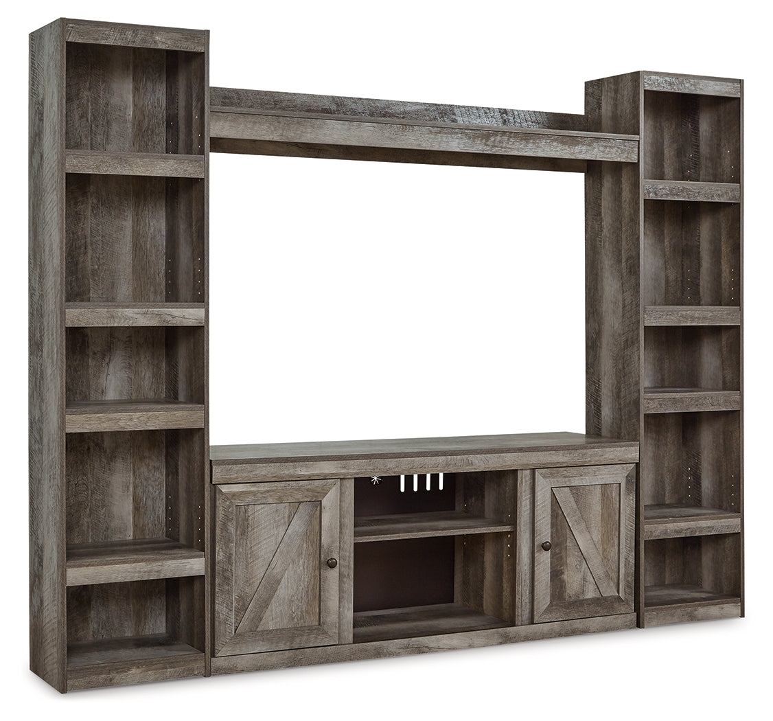 Wynnlow 4-Piece Entertainment Center (Configuration: 4-Piece (Wynnlow Pier, Wynnlow Pier, Wynnlow Bridge, Wynnlow 60" TV Stand))