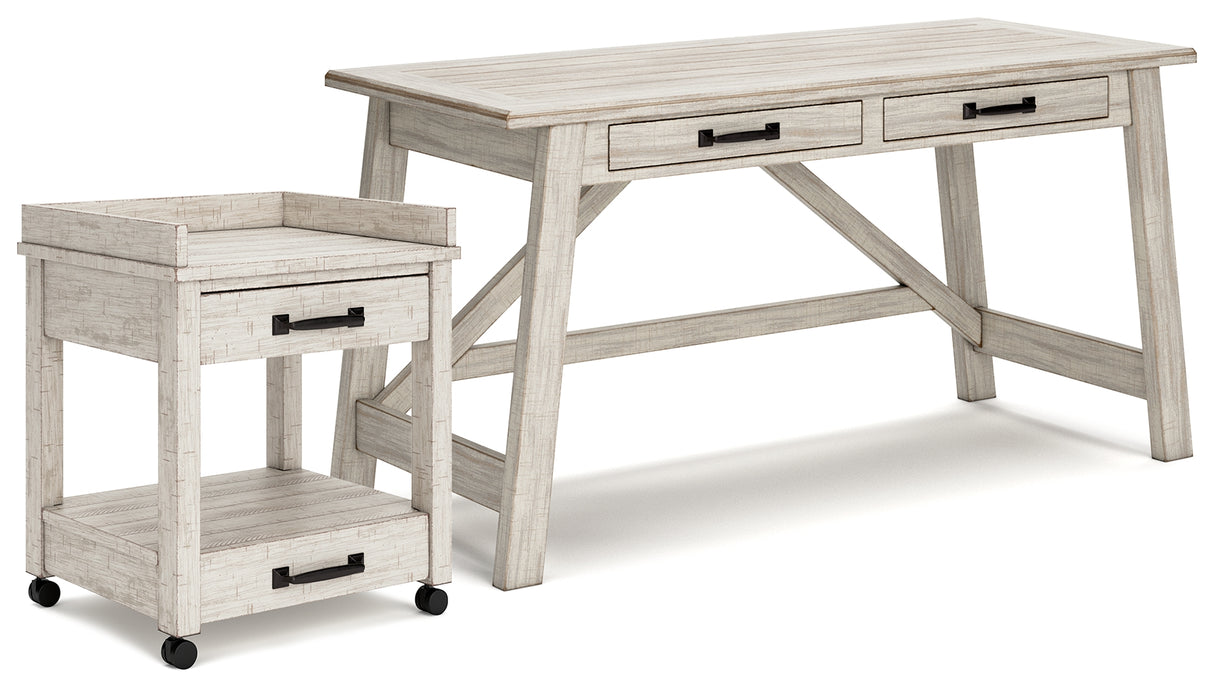 Carynhurst Home Office Desk and Printer Stand