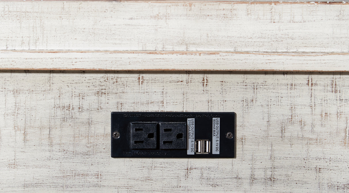 Carynhurst 3-Piece Home Office Desk and Storage (75" Bookcase, Printer Stand, 60" Home Office Desk)