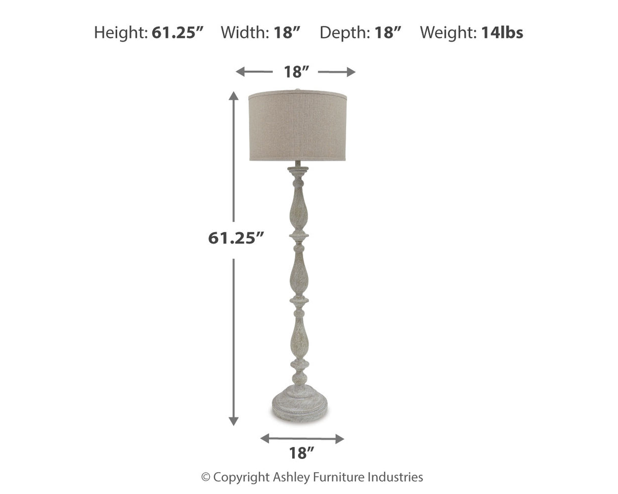 Bernadate 2-Piece Floor Lamp with 2 Table Lamps Set (Table Lamp (Set of 2), Floor Lamp)