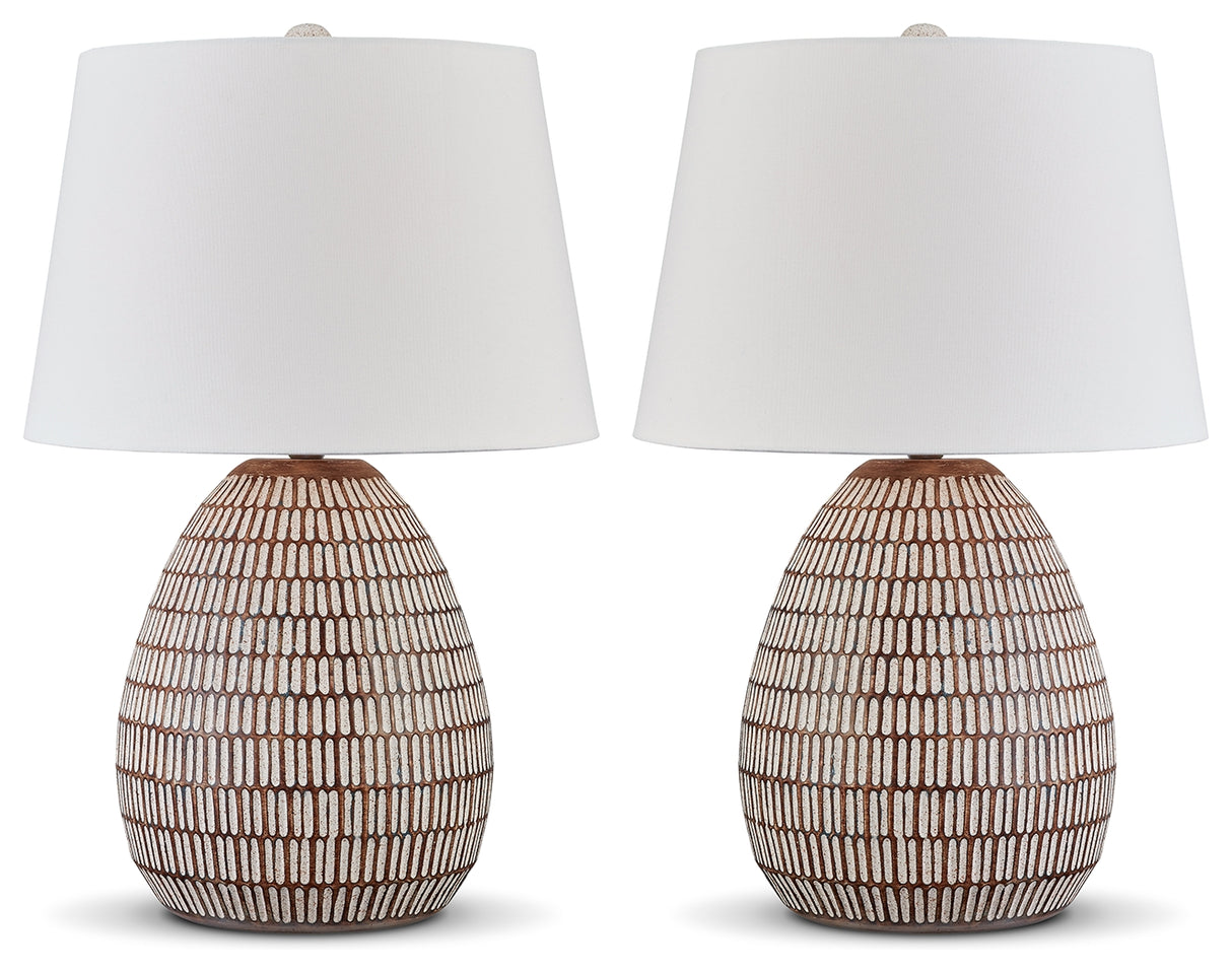 Darrich 2-Piece Table Lamp Set (Table Lamp, Table Lamp)