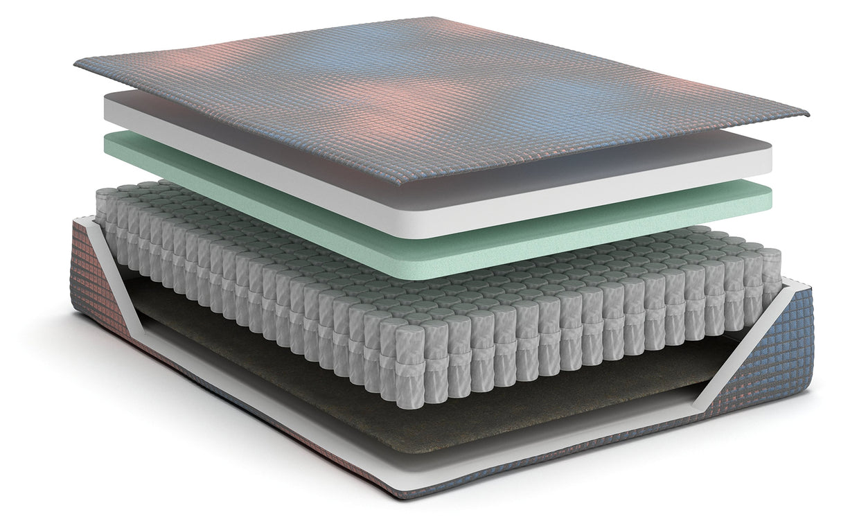 13 Inch Hybrid Hot Buy Queen Mattress (Bed Size: California King)