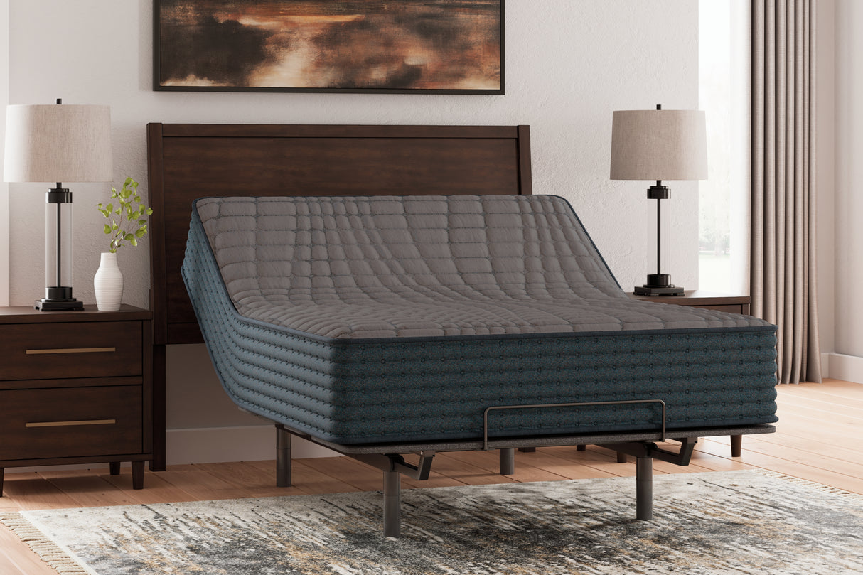 Gray 1200 Hybrid Queen Mattress (Bed Size: King)