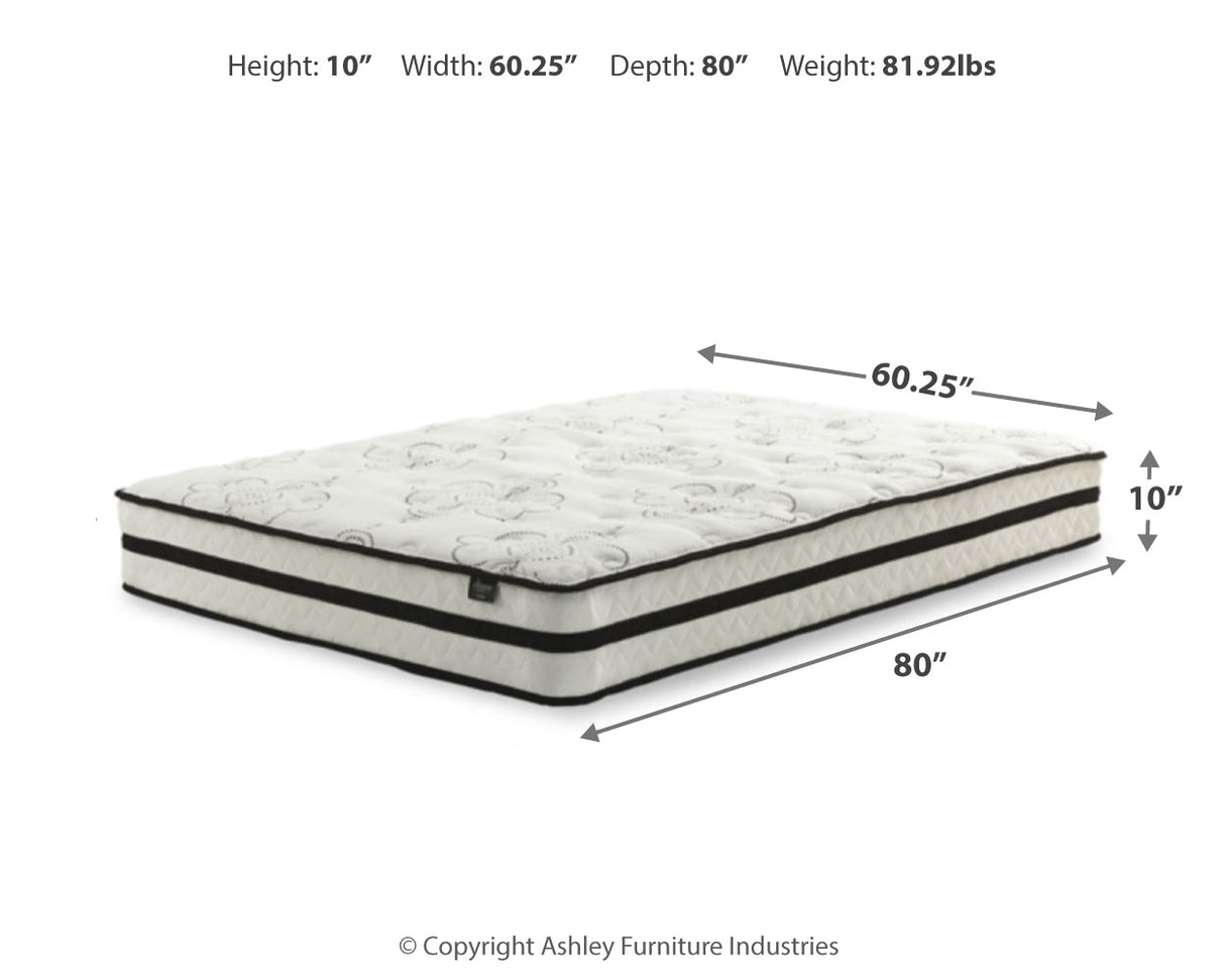 Chime 10 Inch Hybrid Twin Mattress in a Box (Bed Size: California King)