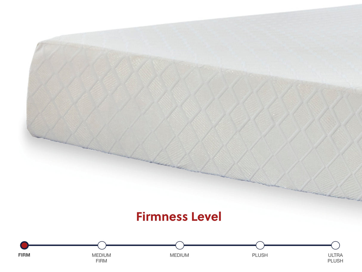 10 Inch Chime Memory Foam Twin Mattress in a Box (Bed Size: California King)