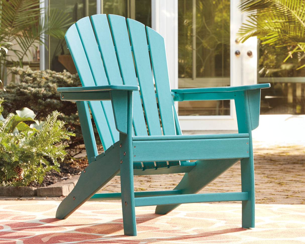 Sundown Treasure Adirondack Chair (Color: Turquoise)