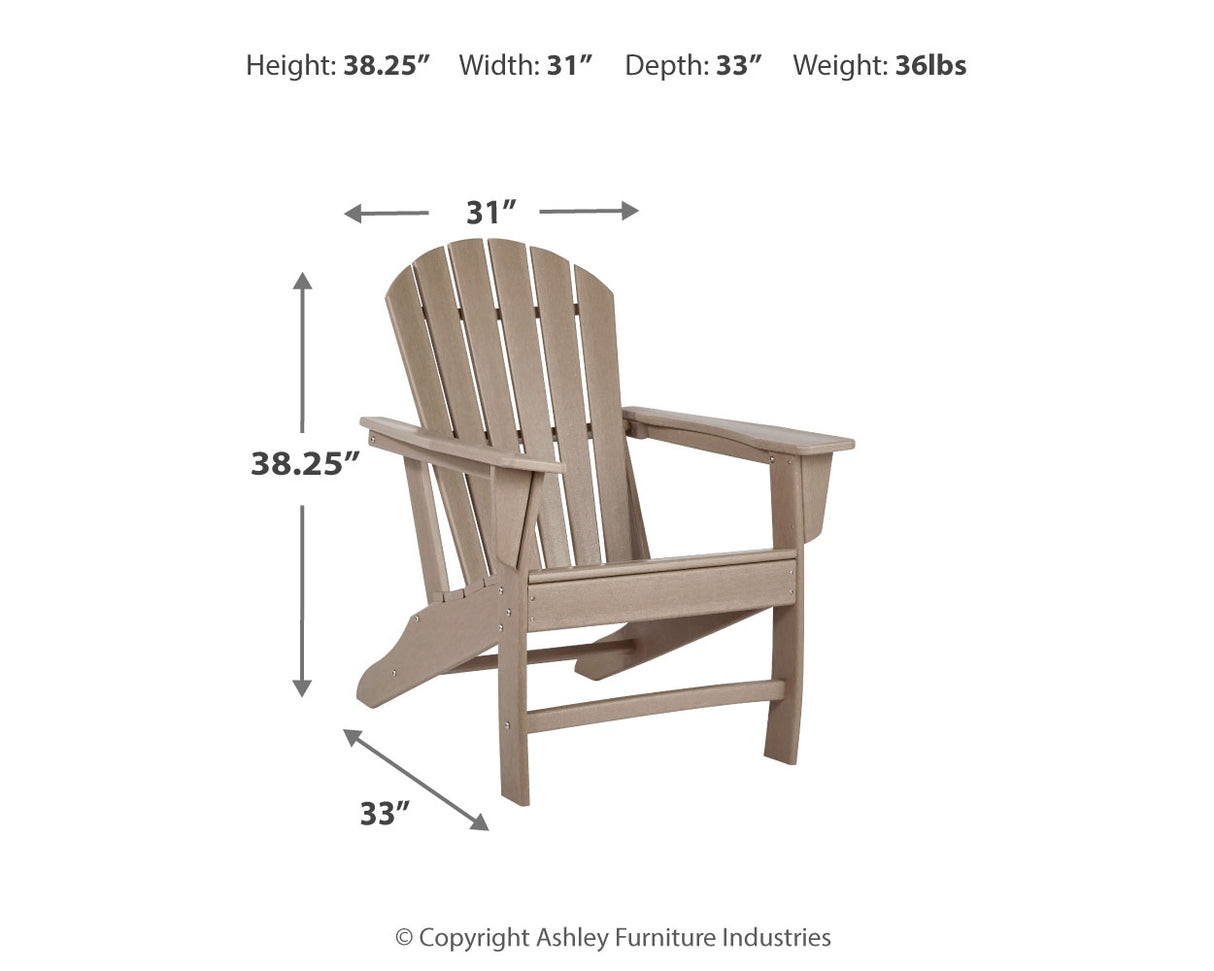 Sundown Treasure Adirondack Chair (Color: Driftwood)