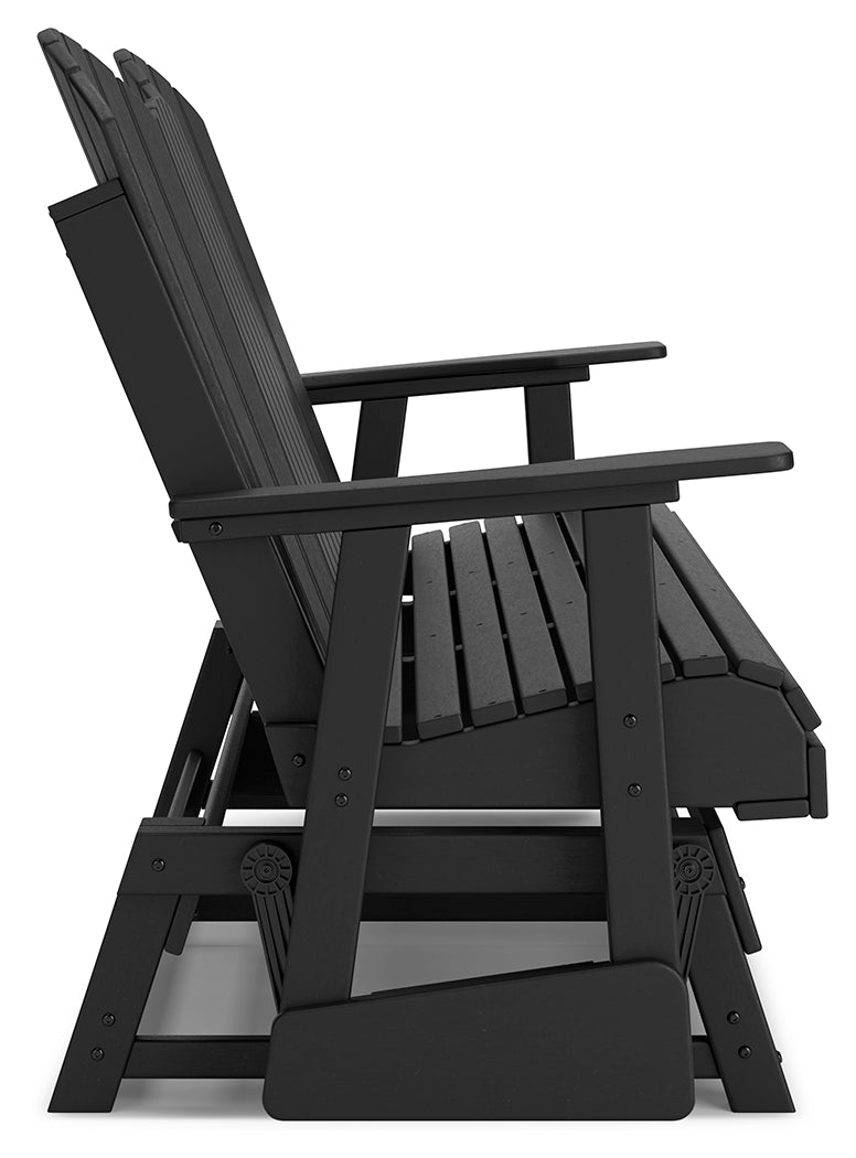 Hyland Wave Outdoor Glider Loveseat