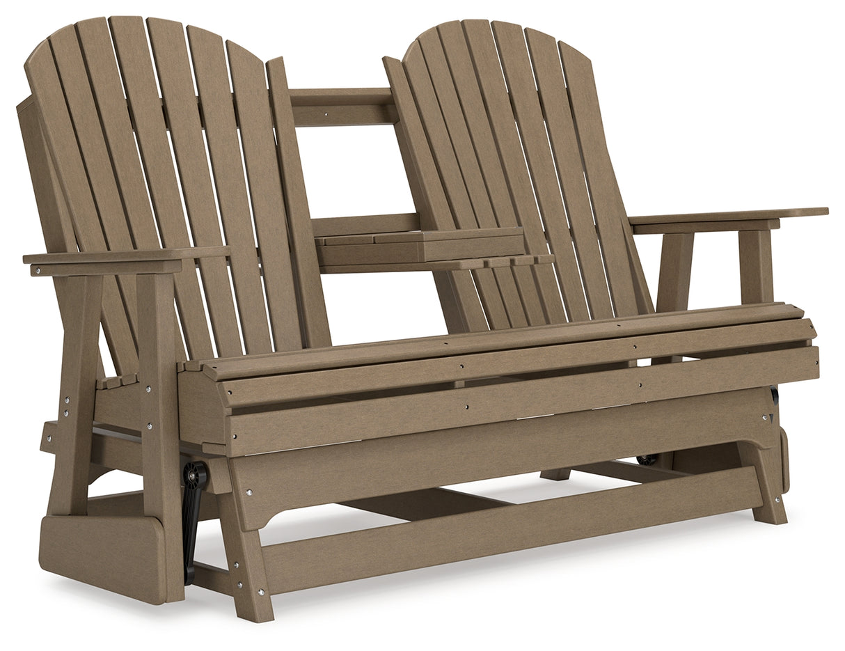 Hyland Wave Outdoor Glider Loveseat