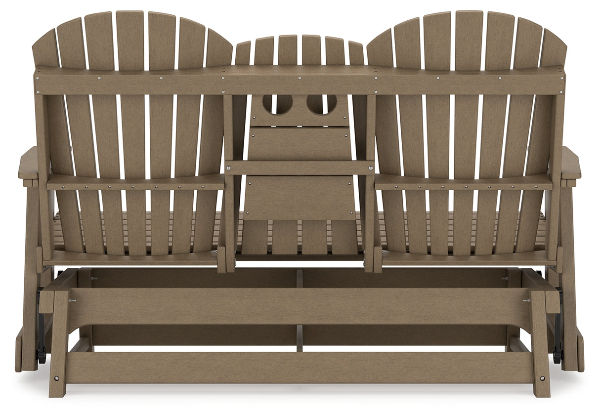 Hyland Wave Outdoor Glider Loveseat