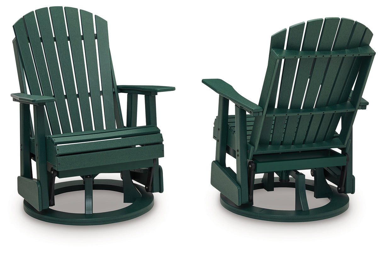 Shell Beach Outdoor Swivel Glider Chair