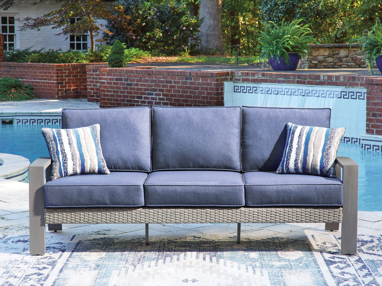 Half Moon Beach Outdoor Sofa with Cushion