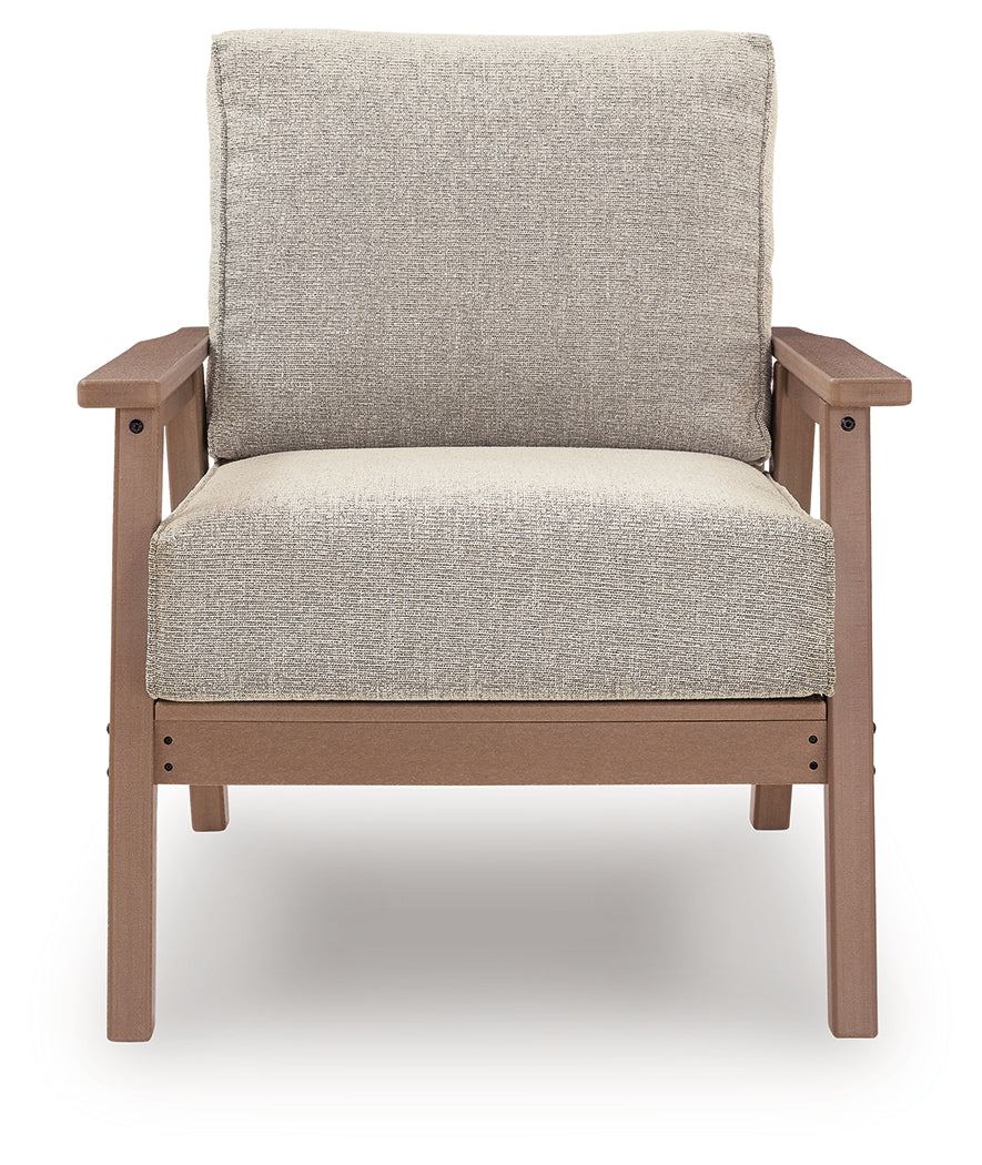 Grover Beach Outdoor Lounge Chair with Cushion (Set of 2)