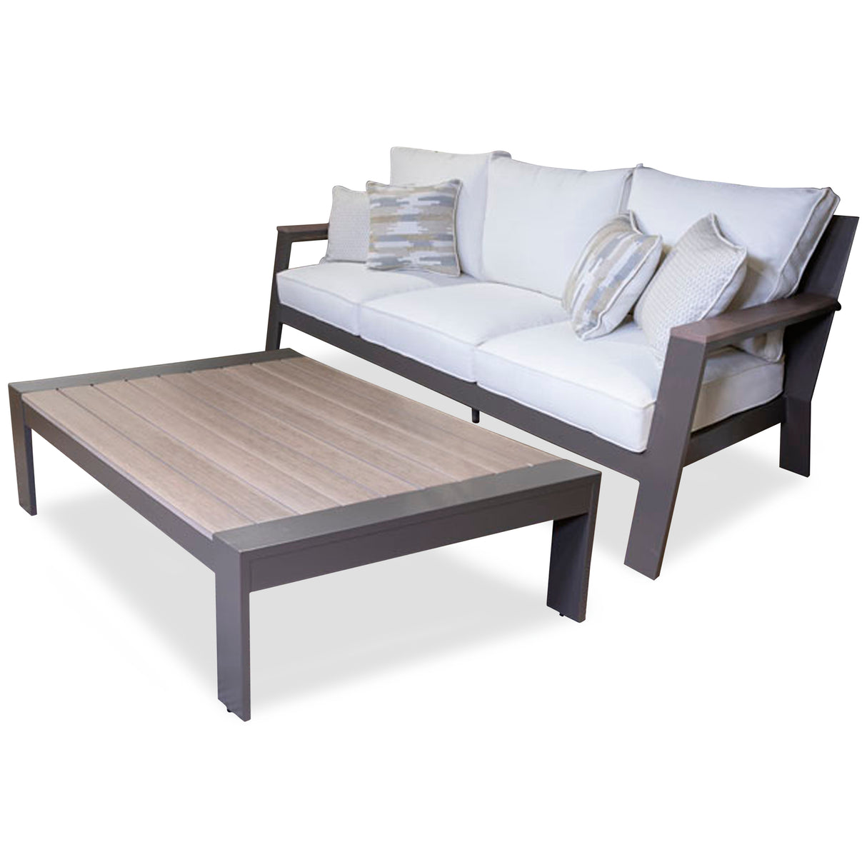 Fairen Trail 2-Piece Outdoor Bar Table and 2 Barstools (Bar Table, Outdoor Counter Height Bar Stool (Set of 2))