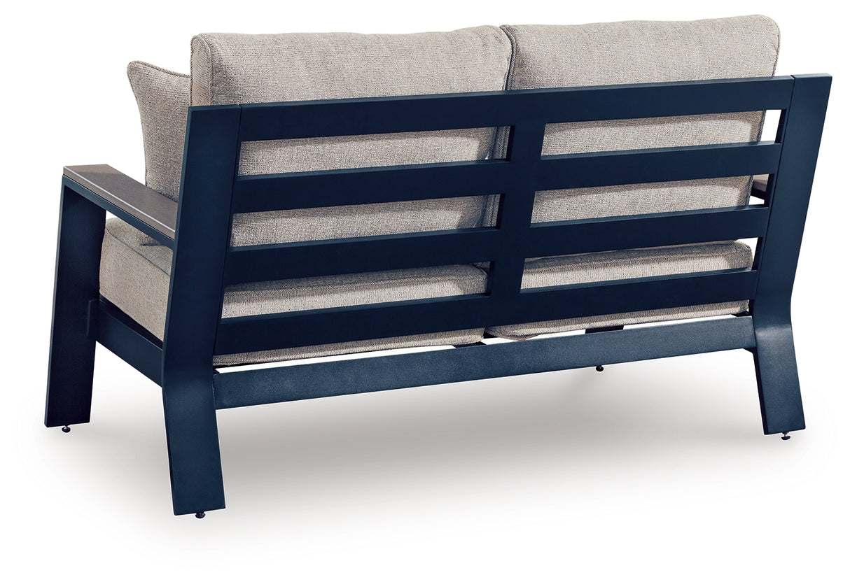 East Beach Outdoor Loveseat with Cushion
