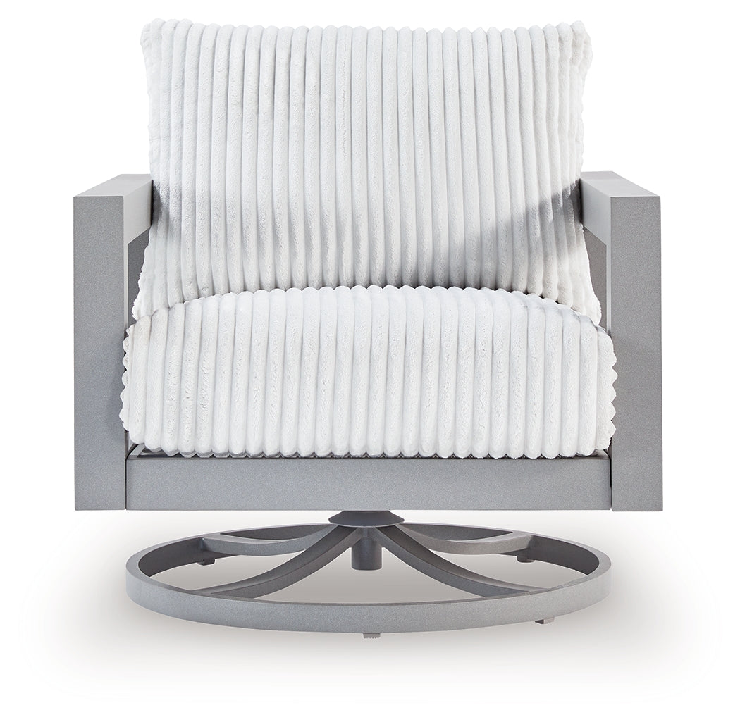 Hurley Park 3-Piece Outdoor Sofa with 2 Lounge Chairs