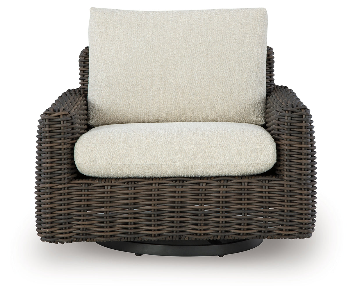 Kimora Outdoor Swivel Lounge Chair