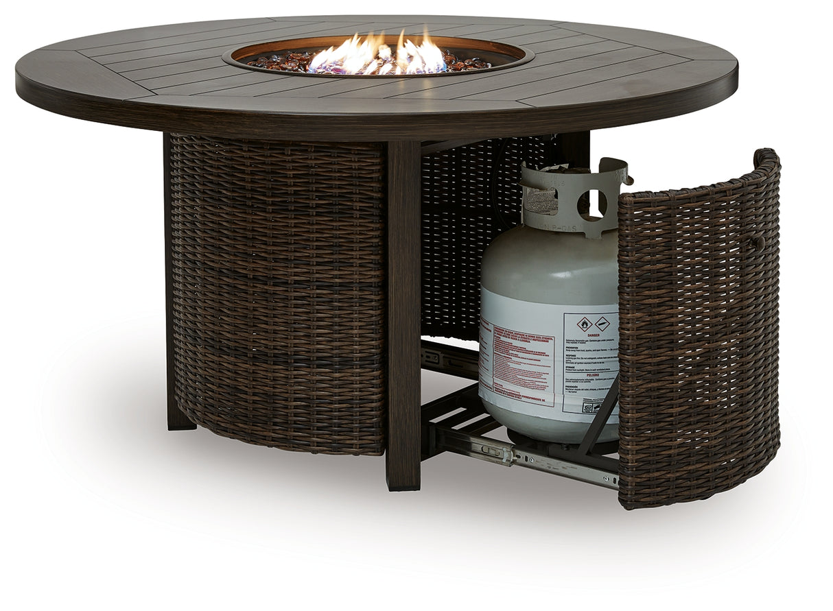 Monterey Point Outdoor Fire Pit Table